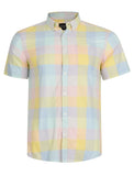 Men's Rainbow Check Shirt