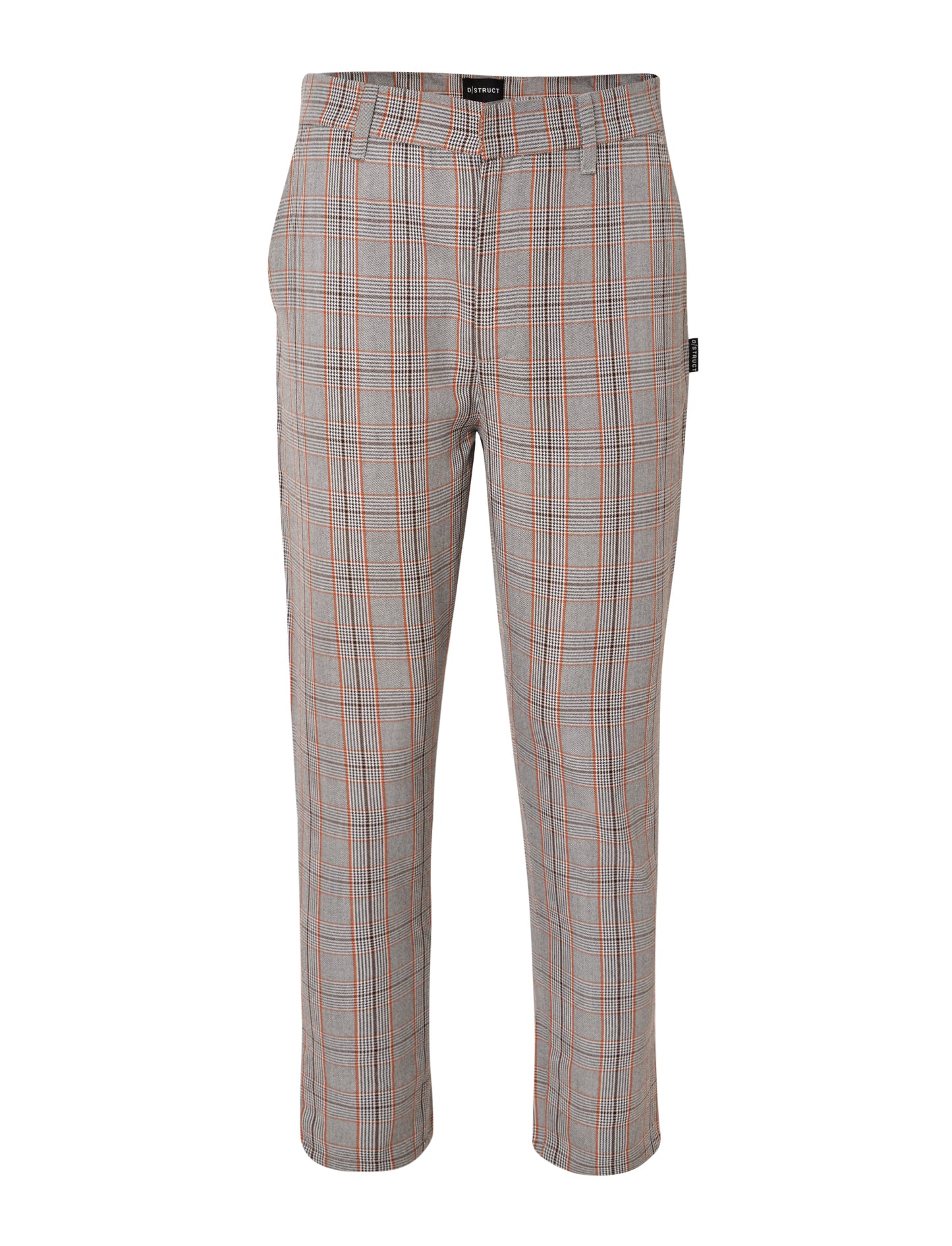 Stripe Men's Checked Chanined Trousers