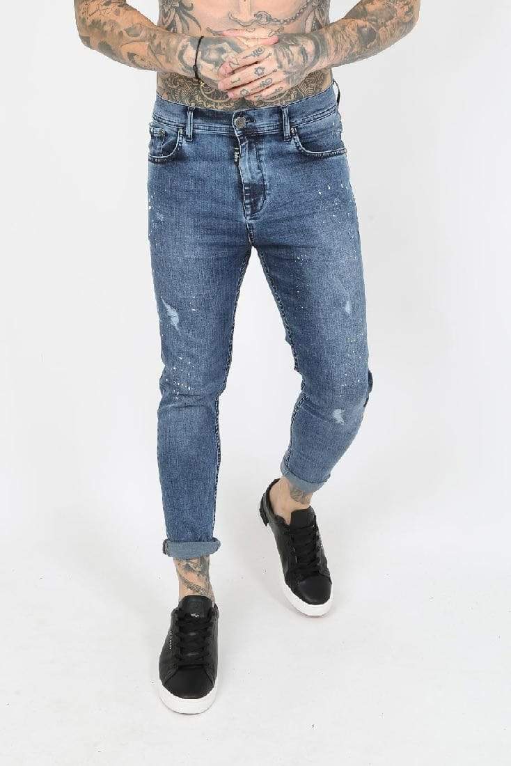 Men 2025 jeans paint