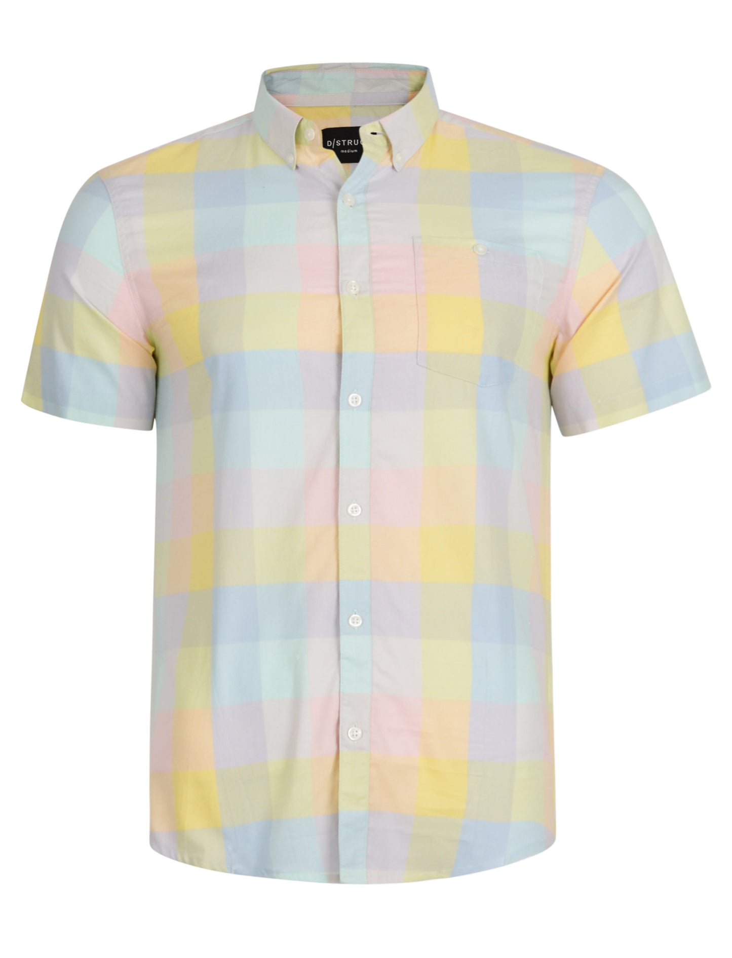 Men's Rainbow Check Shirt