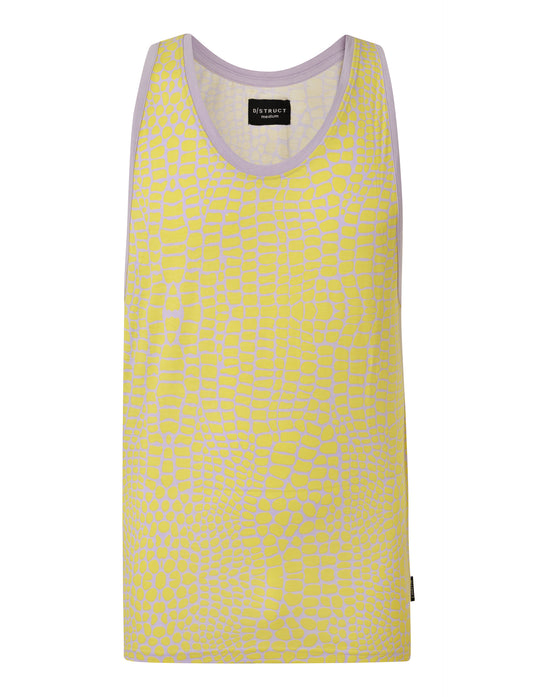Men's Snake Print Vest