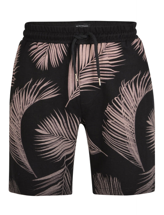 Fada Men's Printed Shorts - Black