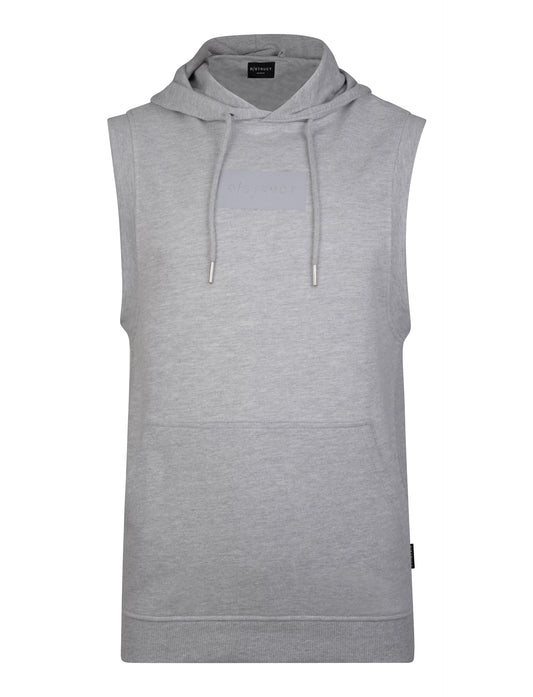 Hogan Men's Sleeveless Hooded Sweatshirt