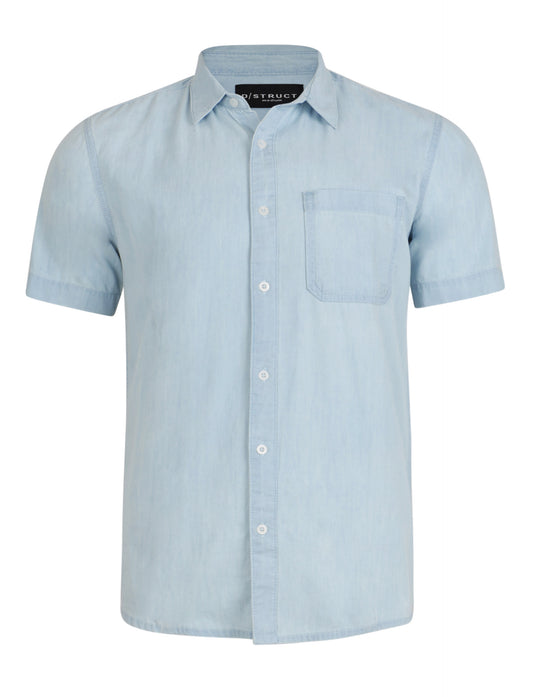 Surat Men's Short Sleeved Denim Shirt
