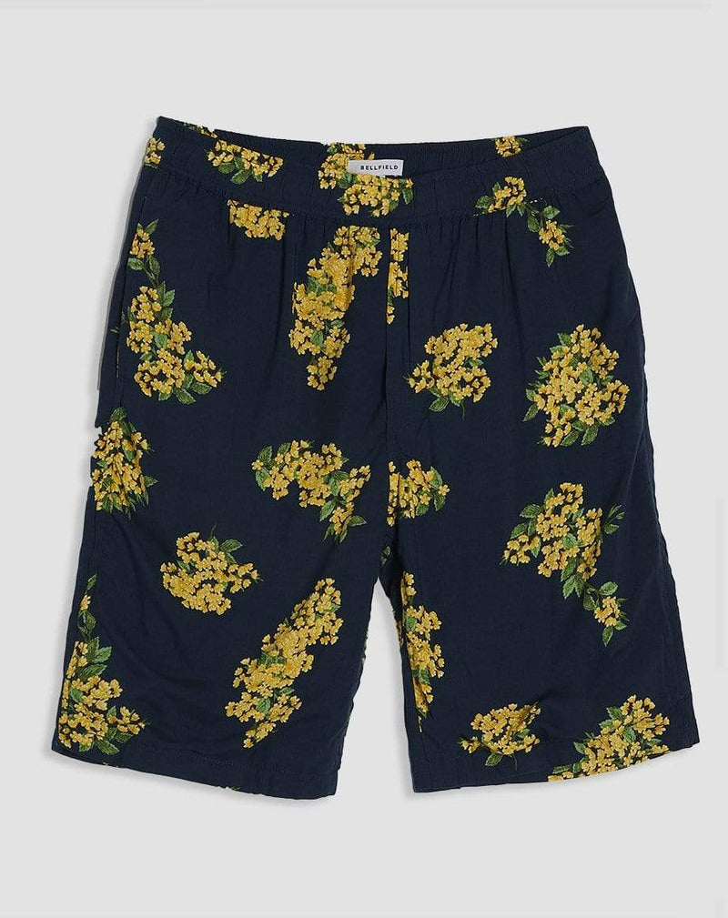 Bellfield Menswear BELLFIELD ASSAM MENS SHORTS | NAVY