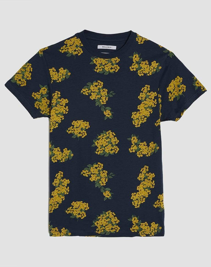 Bellfield Menswear BELLFIELD ASTER MENS T-SHIRT | NAVY