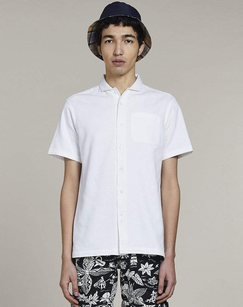 Bellfield Menswear BELLFIELD CAMPO MENS SHIRT | WHITE