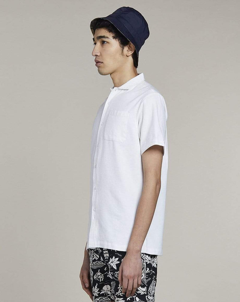 Bellfield Menswear BELLFIELD CAMPO MENS SHIRT | WHITE