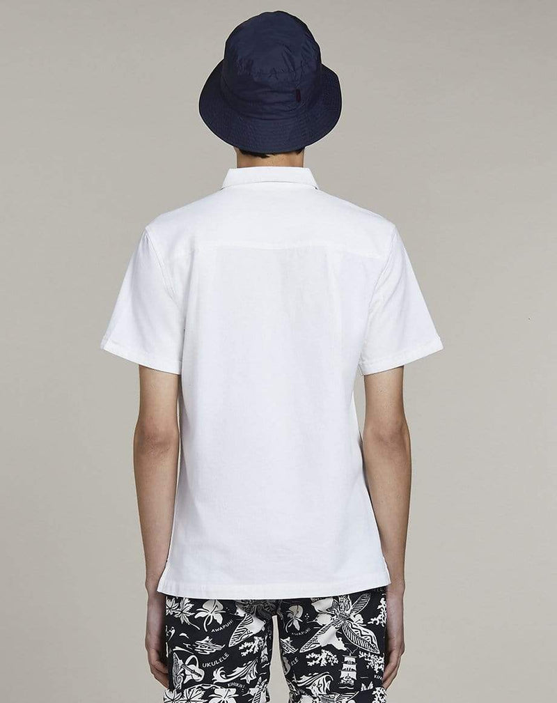 Bellfield Menswear BELLFIELD CAMPO MENS SHIRT | WHITE
