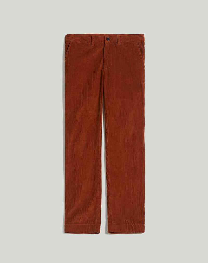 Bellfield Menswear BELLFIELD ECOSSE CORDUROY MENS TROUSERS | OLD GOLD