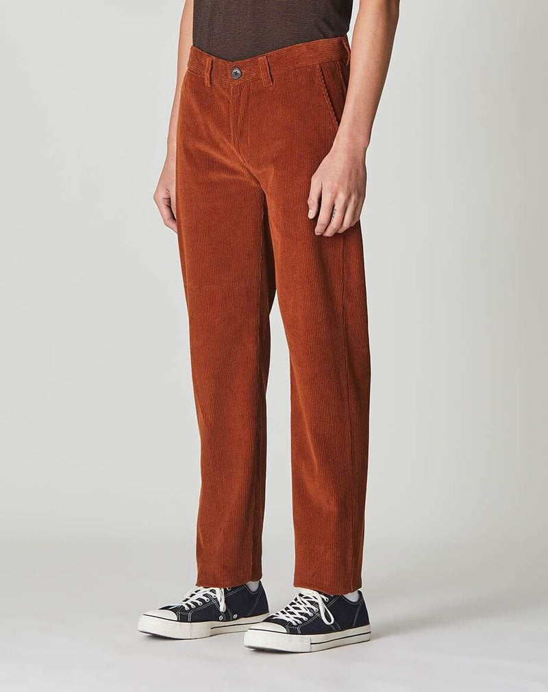 Bellfield Menswear BELLFIELD ECOSSE CORDUROY MENS TROUSERS | OLD GOLD