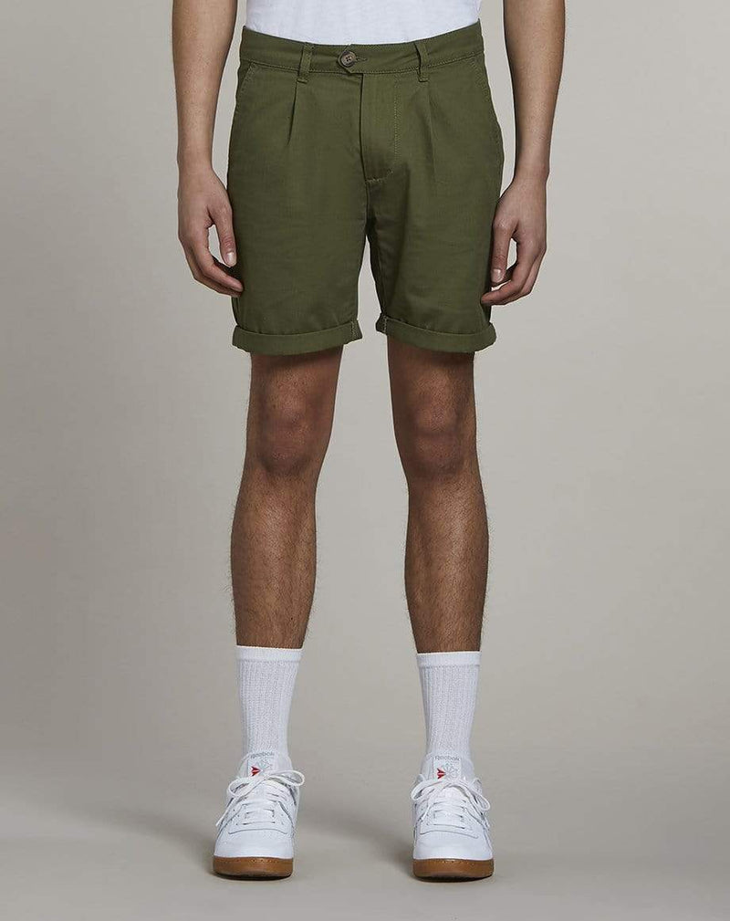 Bellfield Menswear BELLFIELD KOWALSKI CHINO MENS SHORTS | KHAKI