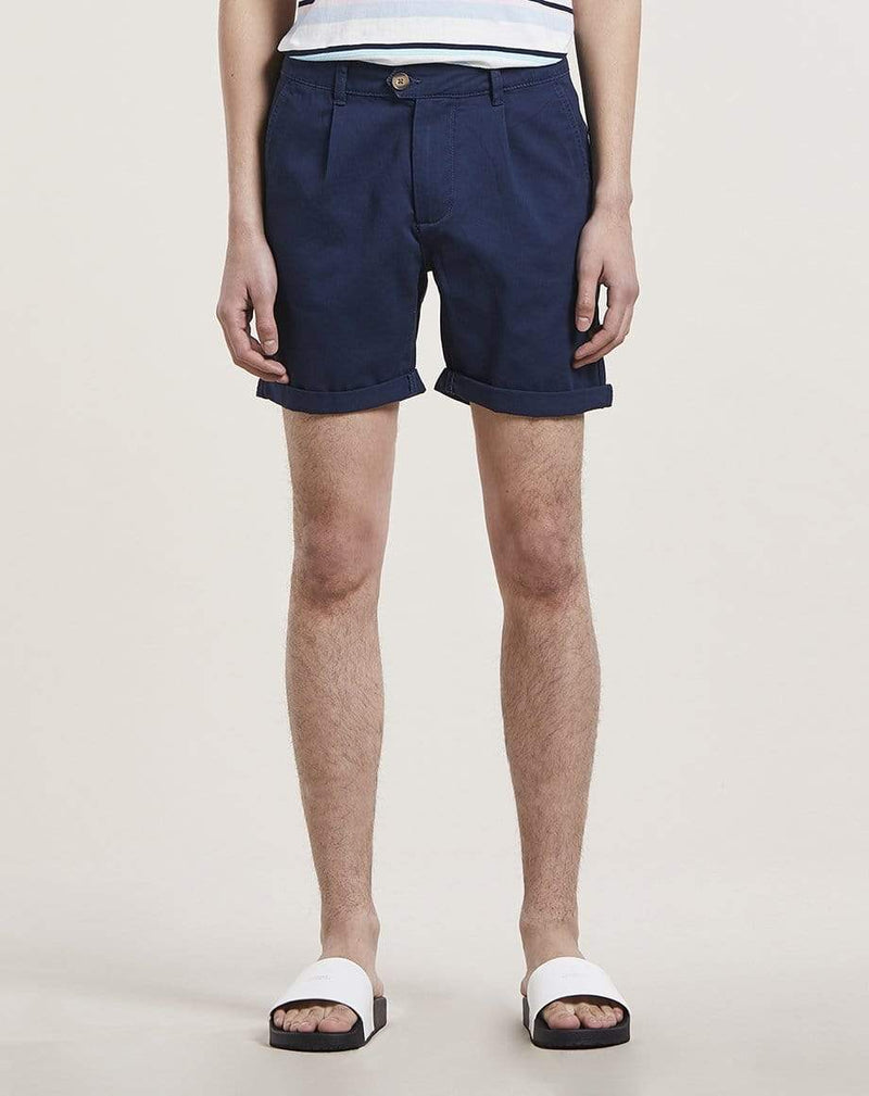 Bellfield Menswear BELLFIELD KOWALSKI CHINO MENS SHORTS | NAVY