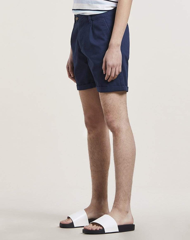 Bellfield Menswear BELLFIELD KOWALSKI CHINO MENS SHORTS | NAVY