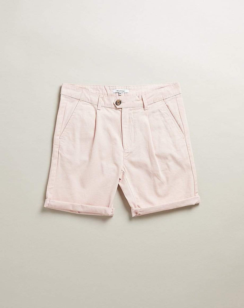 Bellfield Menswear BELLFIELD KOWALSKI CHINO MENS SHORTS | PINK