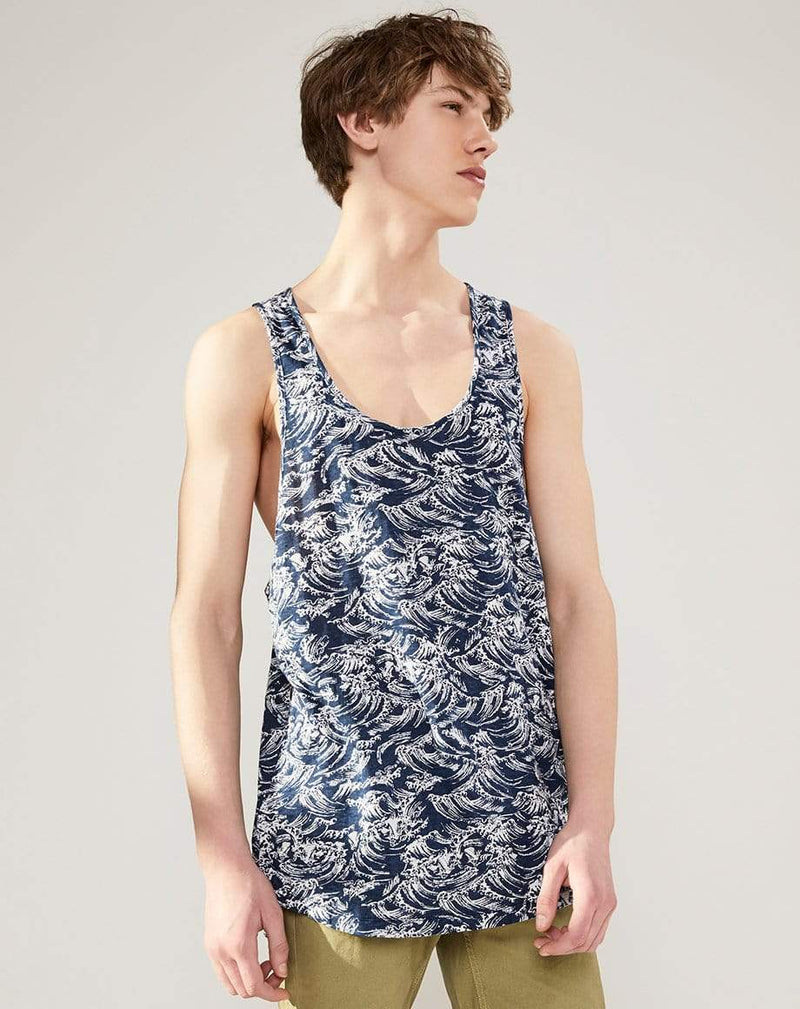 Bellfield Menswear BELLFIELD LOELA MENS VEST | NAVY