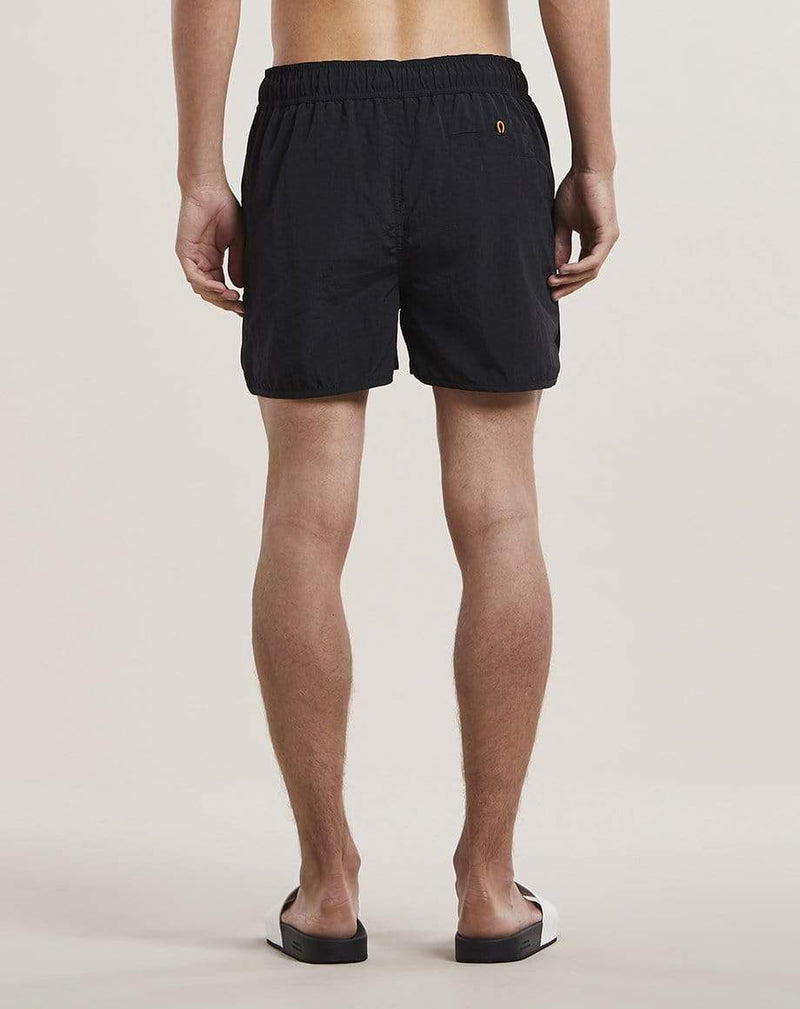 Bellfield Menswear BELLFIELD MALTA MENS SWIM SHORTS | BLACK