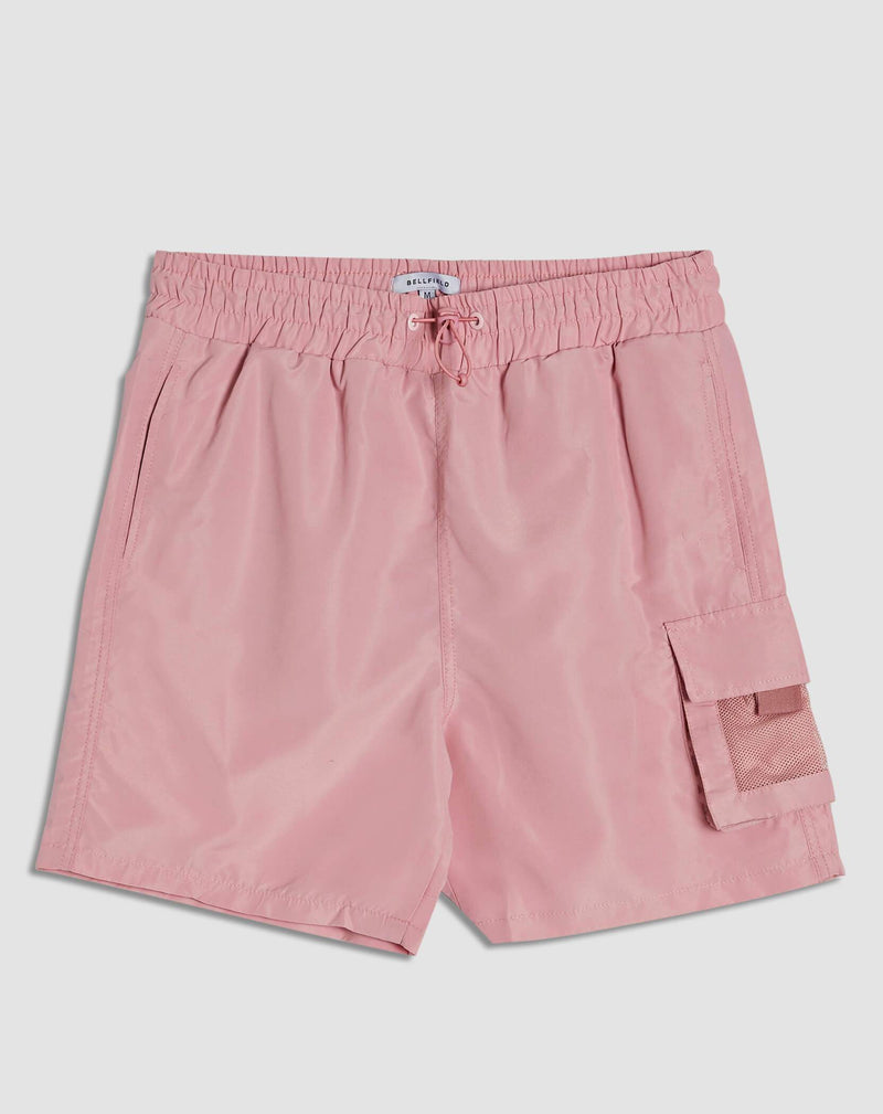 Bellfield Menswear BELLFIELD MOZAMBIQUE MENS SWIM SHORTS | LILAC