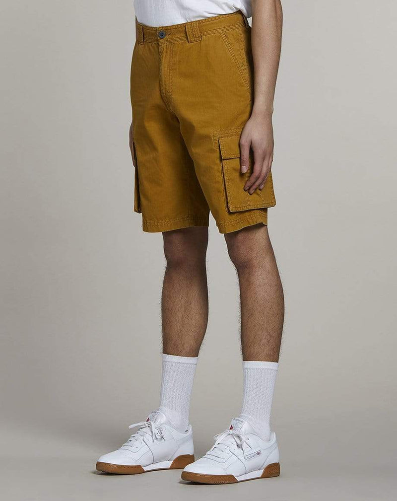 Bellfield Menswear BELLFIELD ODISHA CARGO MENS SHORTS | TOBACCO