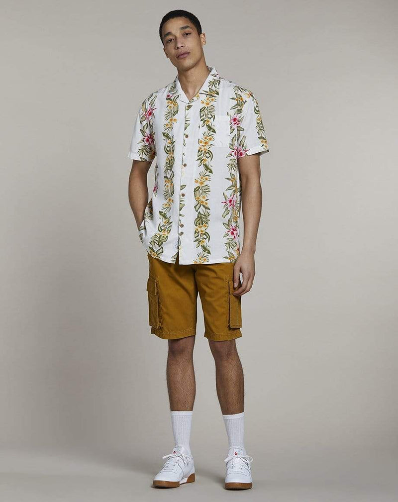 Bellfield Menswear BELLFIELD ODISHA CARGO MENS SHORTS | TOBACCO