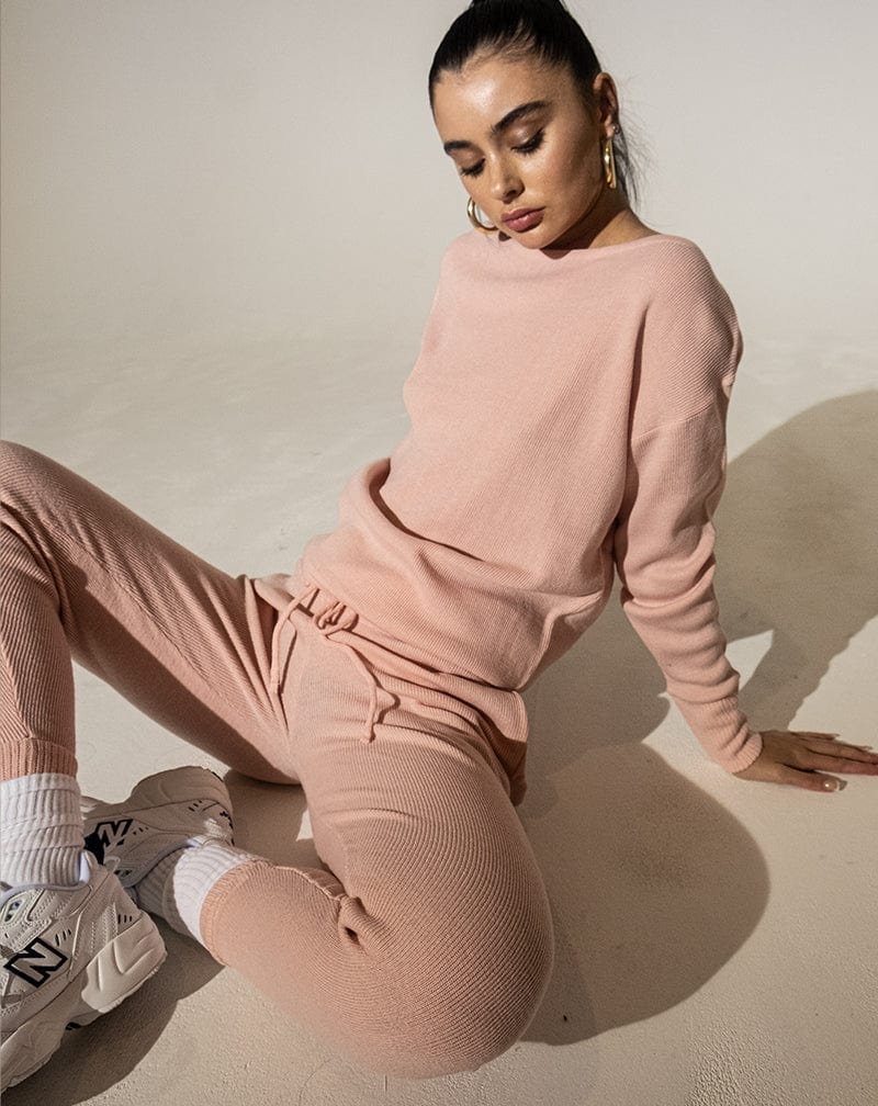 BLFD Clothing Auriel Knitted Lounge Set - Pink