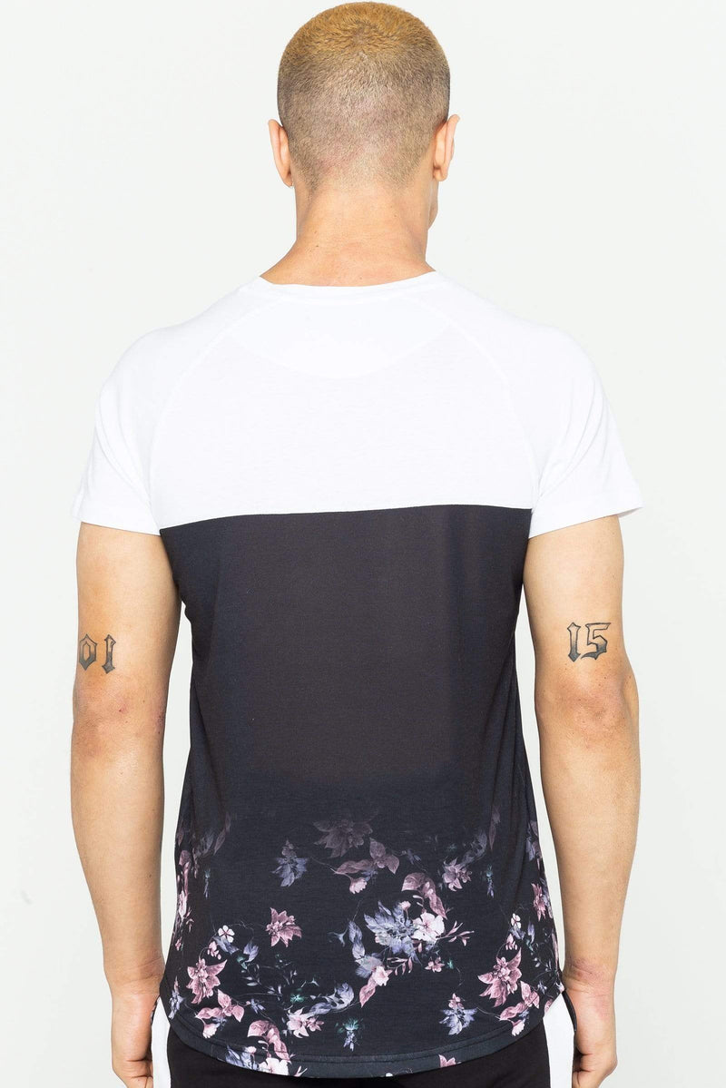 Golden Equation Golden Equation Ellwood Gradient Print Men's T-Shirt - Black