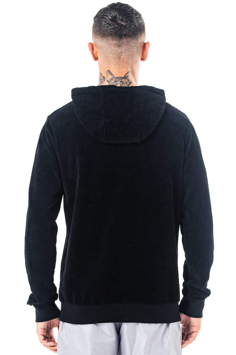 Golden Equation Golden Equation Fallen Hooded Men's Sweatshirt - Black