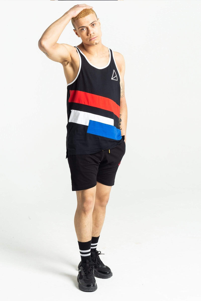 Golden Equation Golden Equation York Racer Back Men's Vest - Black