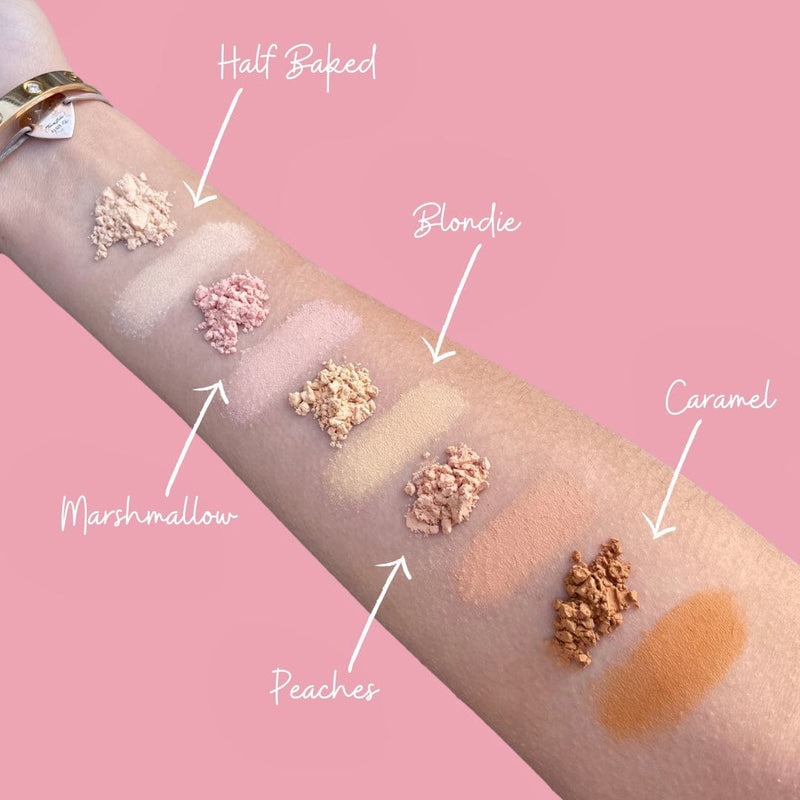 Jordana Ticia Cosmetics SET & BRIGHTEN POWDER DUO - MARSHMALLOW