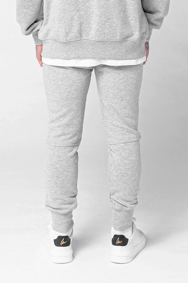 Judas Sinned Clothing Base Essential Men's Joggers - Grey Marl