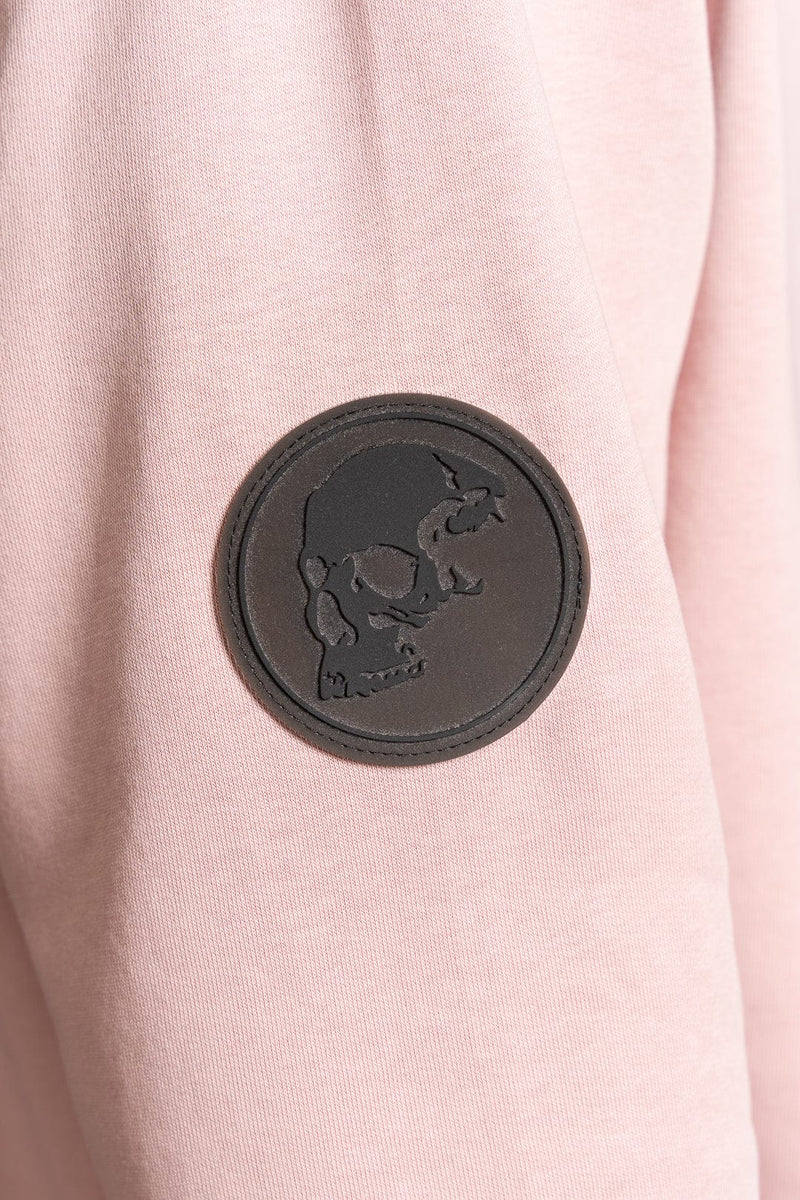 Judas Sinned Clothing Ciro Skull Print Men's Hoodie - Pink