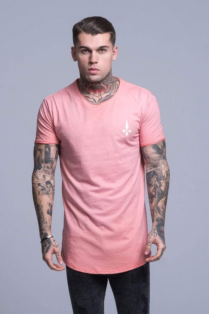 Judas Sinned Clothing Judas Sinned Brand Carrier Men's T-Shirt - Coral