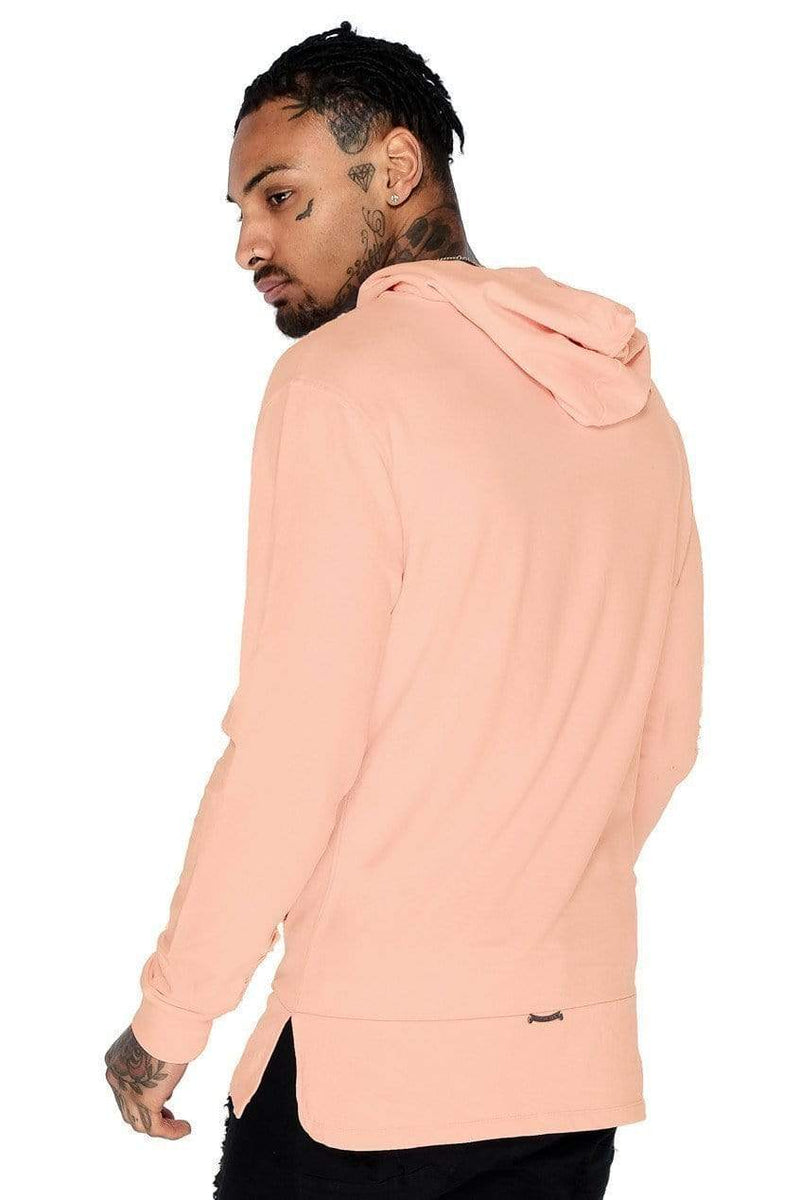 Judas Sinned Clothing Judas Sinned Core Panel Men's Hoodie - Dusty Pink