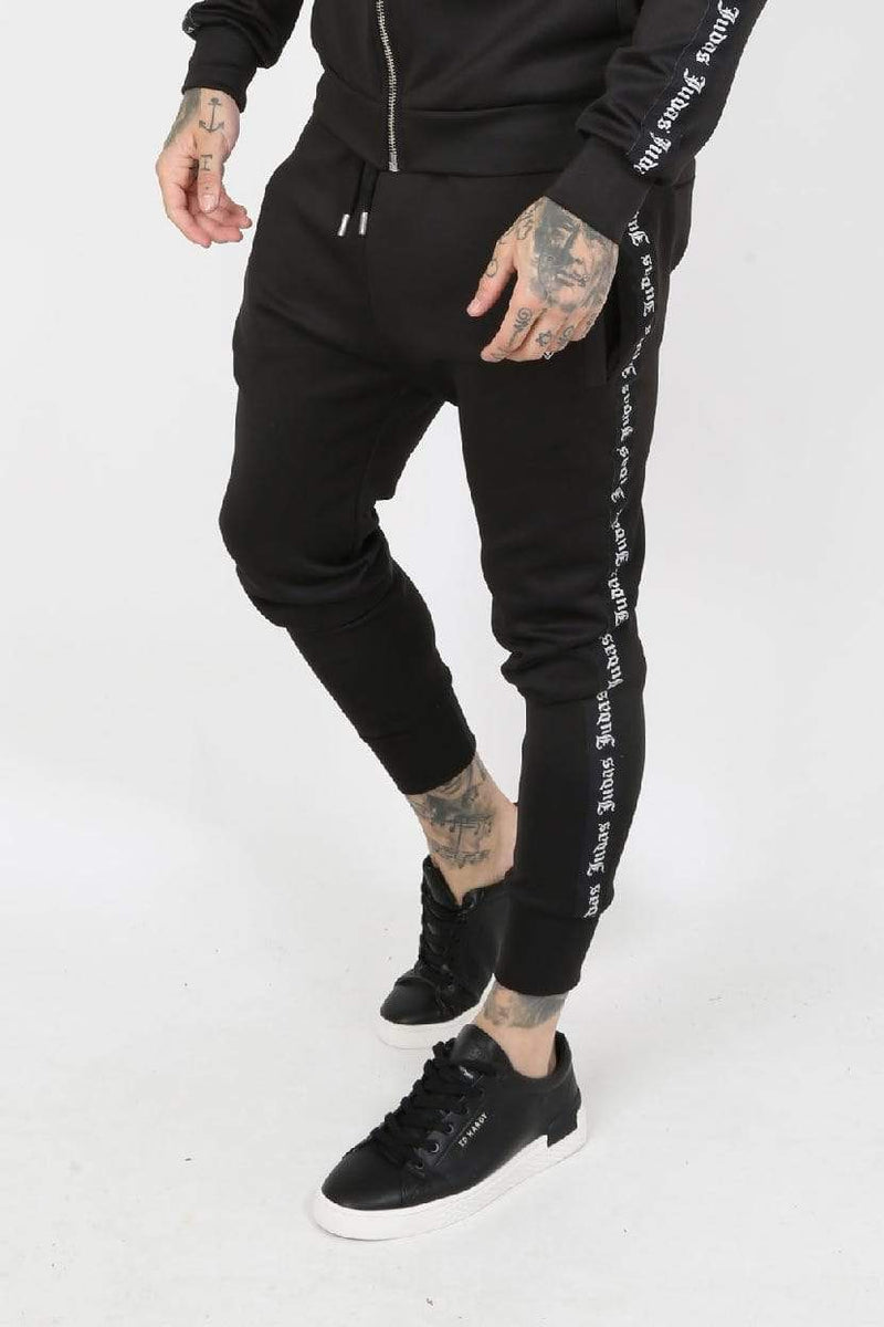 Judas Sinned Clothing Judas Sinned Piece Tape Scuba Men's Joggers - Black