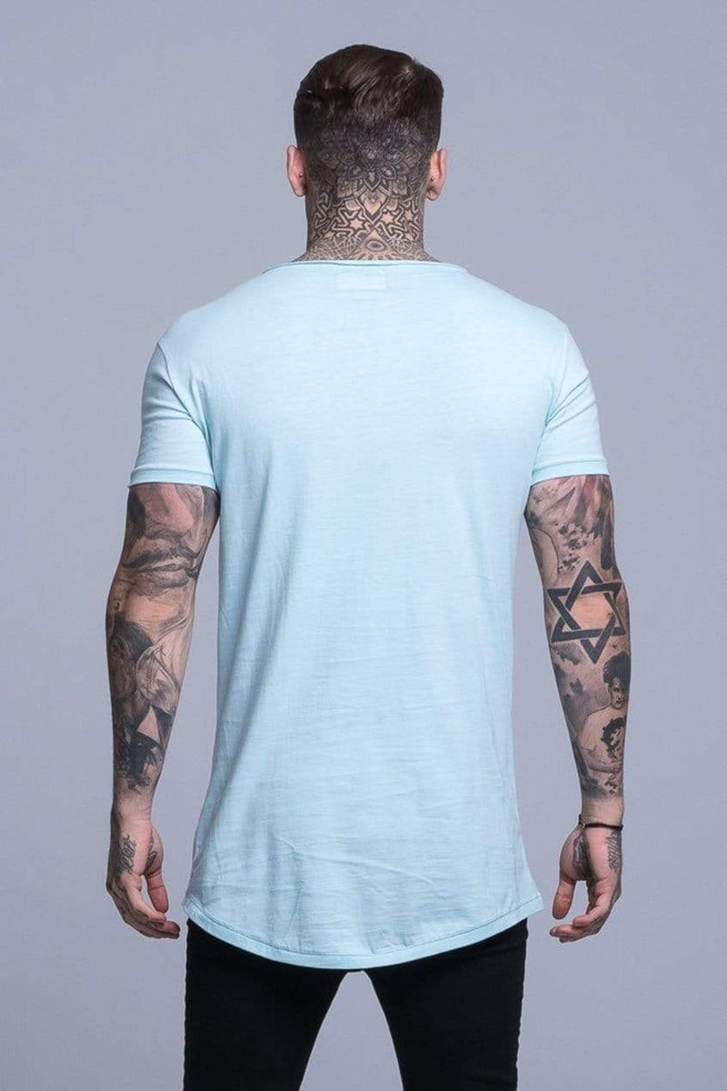 Judas Sinned Clothing Judas Sinned Training Crew T-Shirt - Blue