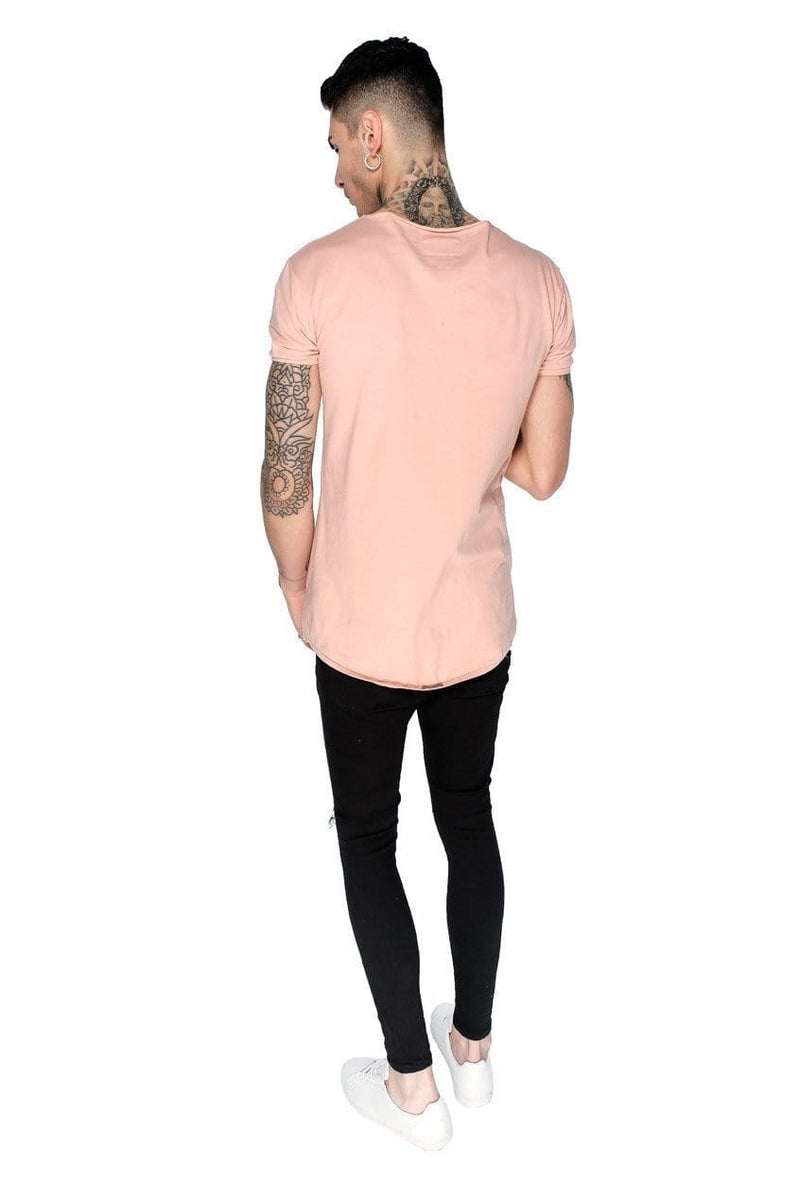 Judas Sinned Clothing Judas Sinned Training Men's Crew Neck T-Shirt - Dusty Pink